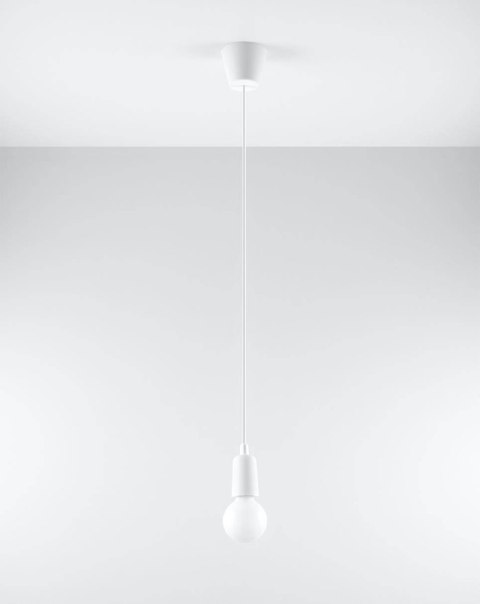 Lampa wisząca DIEGO 1 biała Lampa wisząca DIEGO 1 biała