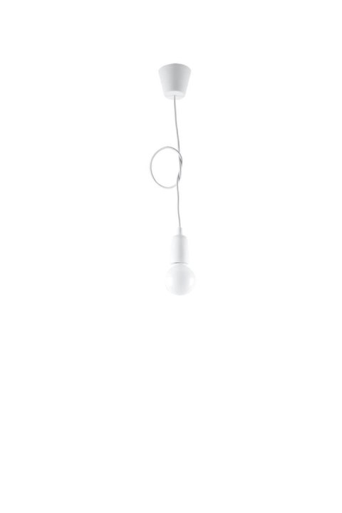 Lampa wisząca DIEGO 1 biała Lampa wisząca DIEGO 1 biała