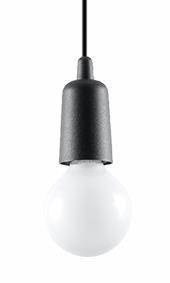 Lampa wisząca DIEGO 1 czarna Lampa wisząca DIEGO 1 czarna