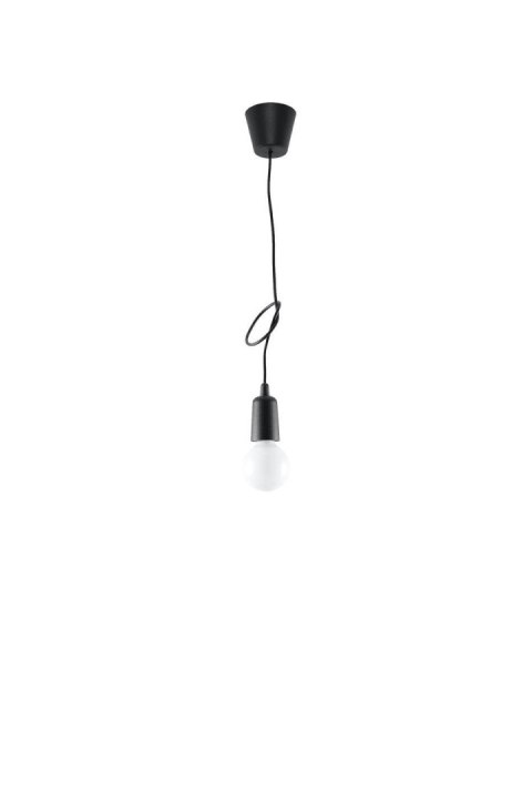 Lampa wisząca DIEGO 1 czarna Lampa wisząca DIEGO 1 czarna