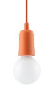 Lampa wisząca DIEGO 1 pomarańczowy Lampa wisząca DIEGO 1 pomarańczowy
