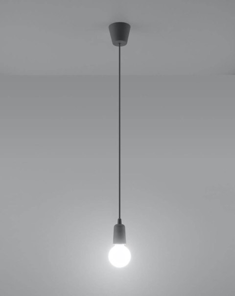 Lampa wisząca DIEGO 1 szara Lampa wisząca DIEGO 1 szara