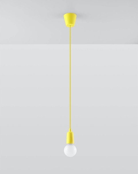 Lampa wisząca DIEGO 1 żółta Lampa wisząca DIEGO 1 żółta