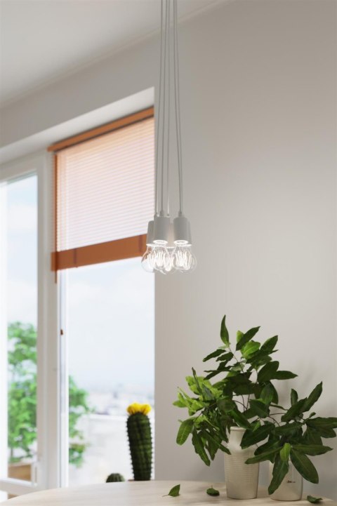 Lampa wisząca DIEGO 3 biała Lampa wisząca DIEGO 3 biała