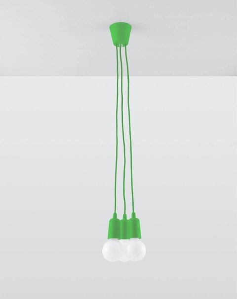 Lampa wisząca DIEGO 3 zielony Lampa wisząca DIEGO 3 zielony