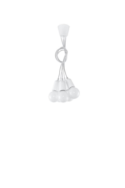 Lampa wisząca DIEGO 5 biała Lampa wisząca DIEGO 5 biała