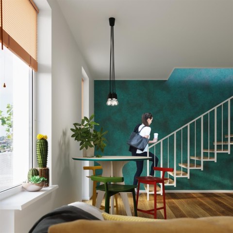 Lampa wisząca DIEGO 5 czarna Lampa wisząca DIEGO 5 czarna
