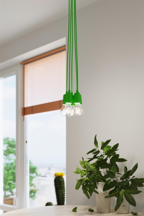 Lampa wisząca DIEGO 5 zielony Lampa wisząca DIEGO 5 zielony