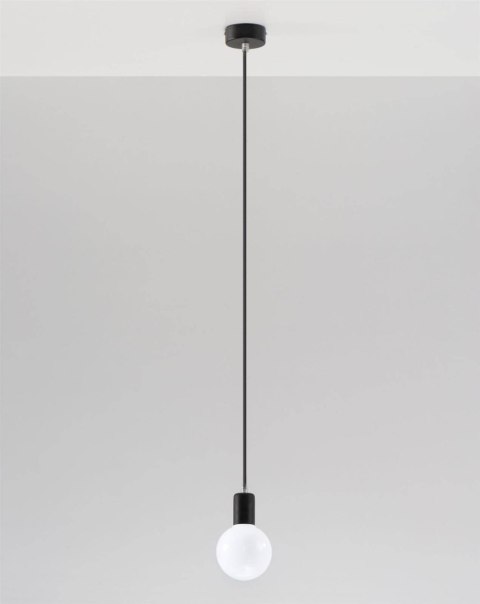 Lampa wisząca EDISON czarna Lampa wisząca EDISON czarna