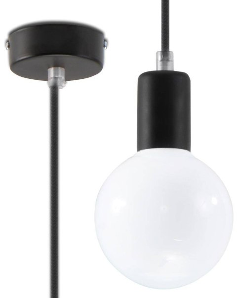 Lampa wisząca EDISON czarna Lampa wisząca EDISON czarna