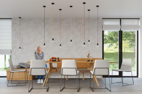 Lampa wisząca EDISON czarna Lampa wisząca EDISON czarna