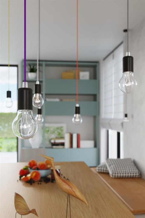 Lampa wisząca EDISON czarna Lampa wisząca EDISON czarna