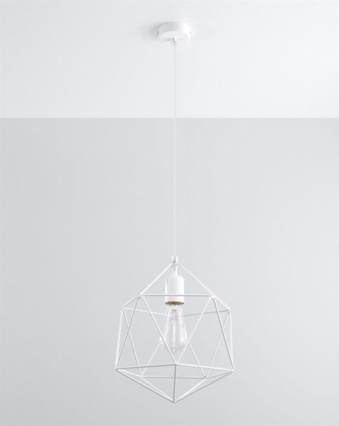 Lampa wisząca GASPARE biała Lampa wisząca GASPARE biała