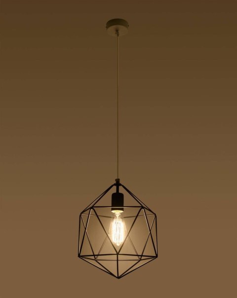Lampa wisząca GASPARE czarna Lampa wisząca GASPARE czarna