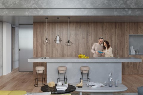 Lampa wisząca GASPARE czarna Lampa wisząca GASPARE czarna