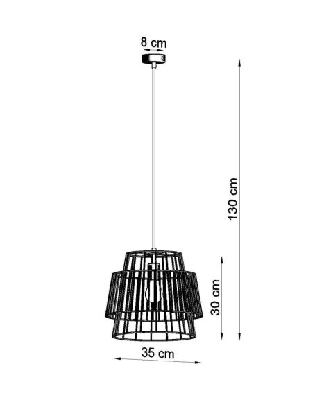 Lampa wisząca GATE biały Lampa wisząca GATE biały