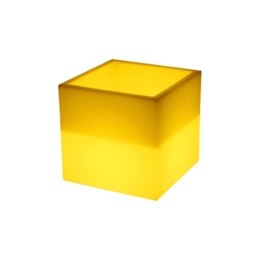 Lampa ogrodowa donica FLOWER CUBE LED RGBW 16 kolorów 40 cm