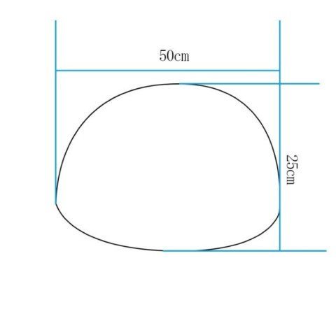 Lampa ogrodowa półkula ATMOSPHERE L LED RGBW 16 kolorów 50 cm Lampa ogrodowa półkula ATMOSPHERE L LED RGBW 16 kolorów 50 cm