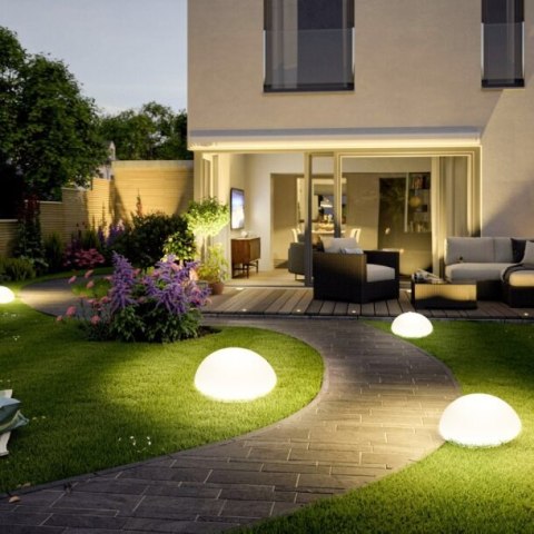 Lampa ogrodowa półkula ATMOSPHERE M LED RGBW 16 kolorów 35 cm Lampa ogrodowa półkula ATMOSPHERE M LED RGBW 16 kolorów 35 cm