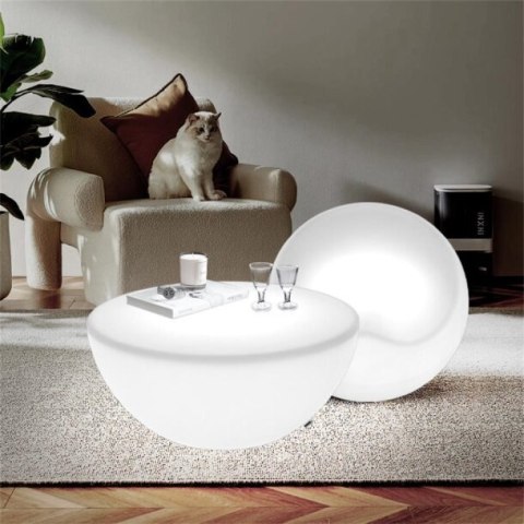Lampa ogrodowa pufa APPLE M LED RGBW 16 kolorów 56 cm Lampa ogrodowa pufa APPLE M LED RGBW 16 kolorów 56 cm