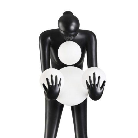 Lampa podłogowa WOMAN-2 BLACK czarna 190 cm Lampa podłogowa WOMAN-2 BLACK czarna 190 cm