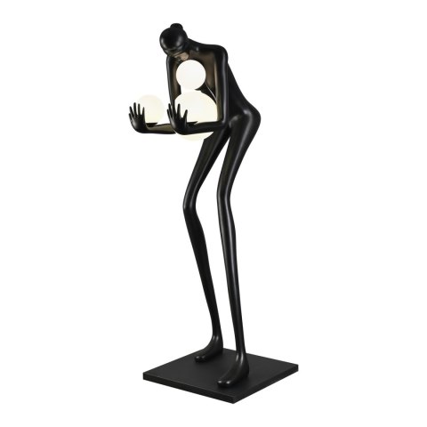 Lampa podłogowa WOMAN-2 BLACK czarna 190 cm Lampa podłogowa WOMAN-2 BLACK czarna 190 cm