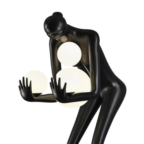 Lampa podłogowa WOMAN-2 BLACK czarna 190 cm Lampa podłogowa WOMAN-2 BLACK czarna 190 cm