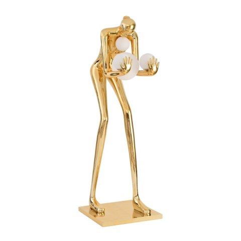 Lampa podłogowa WOMAN-2 GOLD złoty połysk 190 cm Lampa podłogowa WOMAN-2 GOLD złoty połysk 190 cm