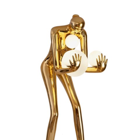 Lampa podłogowa WOMAN-2 GOLD złoty połysk 190 cm Lampa podłogowa WOMAN-2 GOLD złoty połysk 190 cm