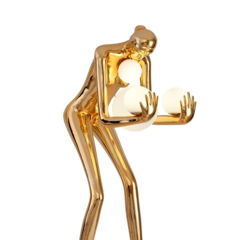 Lampa podłogowa WOMAN-2 GOLD złoty połysk 190 cm Lampa podłogowa WOMAN-2 GOLD złoty połysk 190 cm