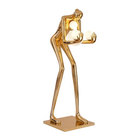 Lampa podłogowa WOMAN-2 GOLD złoty połysk 190 cm Lampa podłogowa WOMAN-2 GOLD złoty połysk 190 cm