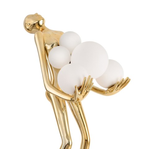 Lampa podłogowa WOMAN GOLD złoty połysk 180 cm Lampa podłogowa WOMAN GOLD złoty połysk 180 cm
