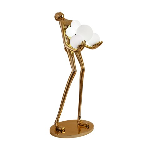 Lampa podłogowa WOMAN GOLD złoty połysk 180 cm Lampa podłogowa WOMAN GOLD złoty połysk 180 cm