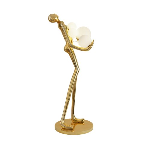 Lampa podłogowa WOMAN GOLD złoty połysk 180 cm Lampa podłogowa WOMAN GOLD złoty połysk 180 cm