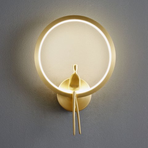 Lampa ścienna AMICI RING LED złota 27 cm Lampa ścienna AMICI RING LED złota 27 cm