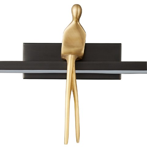 Lampa ścienna AMICI czarna 31 cm Lampa ścienna AMICI czarna 31 cm