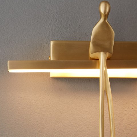 Lampa ścienna AMICI złota 31 cm Lampa ścienna AMICI złota 31 cm