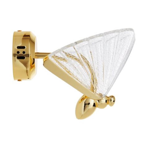 Lampa ścienna BEE LED złota 18 cm Lampa ścienna BEE LED złota 18 cm