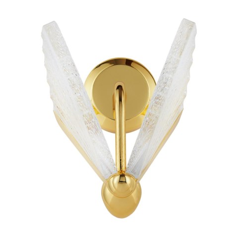 Lampa ścienna BEE LED złota 18 cm Lampa ścienna BEE LED złota 18 cm