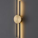 Lampa ścienna CENTRO czarna 122 cm