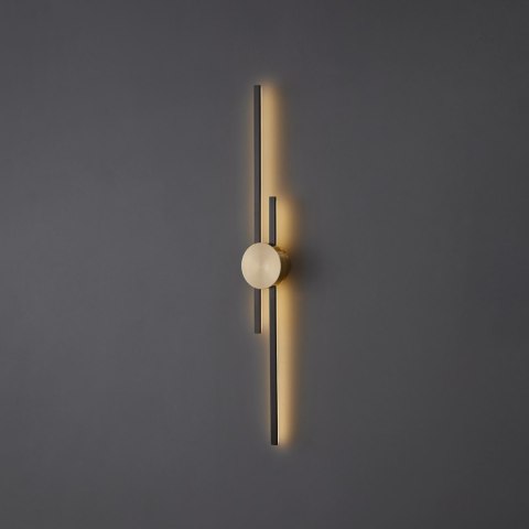 Lampa ścienna CENTRO czarna 92 cm Lampa ścienna CENTRO czarna 92 cm