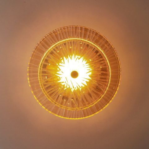 Lampa ścienna LUXIO LED bursztynowa 20 cm Lampa ścienna LUXIO LED bursztynowa 20 cm