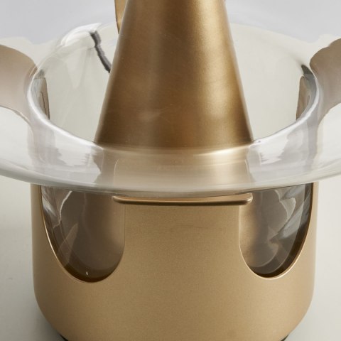 Lampa stołowa FATA transparentno złota 35 *46 cm Lampa stołowa FATA transparentno złota 35 *46 cm