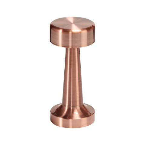 Lampa stołowa TAVOLO A LED dotykowa miedziana 21 cm Lampa stołowa TAVOLO A LED dotykowa miedziana 21 cm