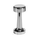 Lampa stołowa TAVOLO A LED dotykowa srebrna 21 cm