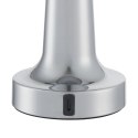 Lampa stołowa TAVOLO A LED dotykowa srebrna 21 cm