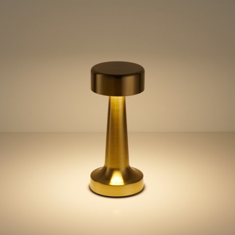 Lampa stołowa TAVOLO A LED dotykowa złota 21 cm Lampa stołowa TAVOLO A LED dotykowa złota 21 cm