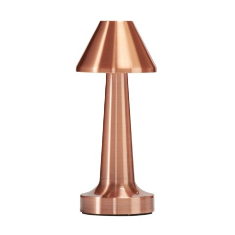 Lampa stołowa TAVOLO B LED dotykowa miedziana 22 cm Lampa stołowa TAVOLO B LED dotykowa miedziana 22 cm
