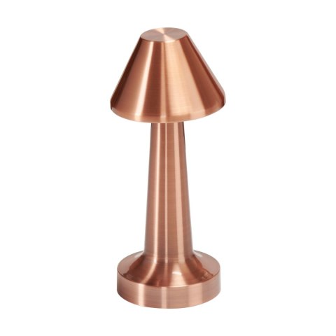Lampa stołowa TAVOLO B LED dotykowa miedziana 22 cm Lampa stołowa TAVOLO B LED dotykowa miedziana 22 cm