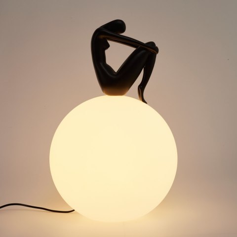 Lampa stołowa WOMAN-2 czarna 35 cm Lampa stołowa WOMAN-2 czarna 35 cm